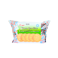 CRACKERS DE COCO LIBRA 160g (Ronds) Fabriqués au Vietnam Durée de conservation de 18 mois