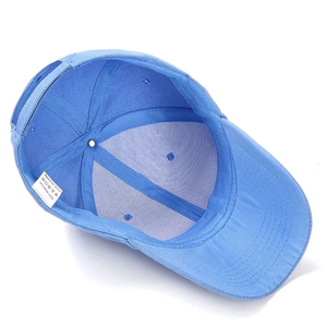Casquettes de baseball unisexes de haute qualité, 100% coton, logo personnalisé, vêtements de sport, casquette légère, protection de la tête, OEM, sportive - Product Image 4
