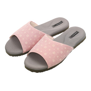 Vero&nique Pink Bamboo Charcoal Odor-Resistant <b>Slippers</b> - Elegant and Simple Home Decor - Product Image 1