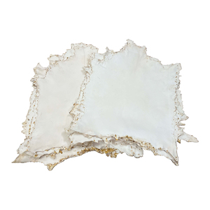 Peaux de chèvre blanches pleine grandeur pour tambours / djembés / tambours chamaniques - Product Image 2