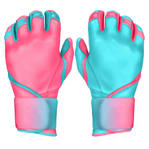 Gants de frappe classiques roses en polyester/coton, ambidextres, avec fermeture auto-agrippante/à tirette, unisexes, pour adultes, confortables pour l'entraînement - Product Image 1