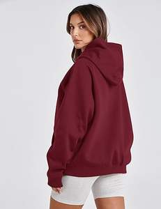 Ropa para Hombre, Nueva Llegada, Sudadera con Capucha Estampada y Forrada, Corte Regular, 100% Algodón, Color Liso, Invierno - Product Image 1