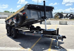 รถพ่วงดั๊มพ์รุ่นใหม่ C ขนาด 6.5' x 12' MDT 206 น้ำหนักบรรทุก 9,890 ปอนด์ ด้านข้างสูง 24 ฟุต พร้อมยางอะไหล่ ราคาสุดคุ้ม - Product Image 2