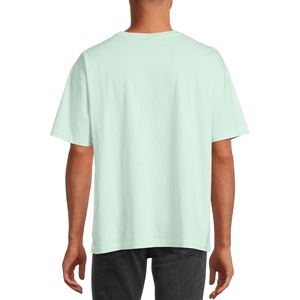 Wholesales Casual Classics Men's Combed Cotton Tall Oversized <b>Boxy</b> <b>T</b>-<b>Shirt</b> Blank Plain Unique <b>T</b> <b>Shirt</b> for Men - Product Image 3