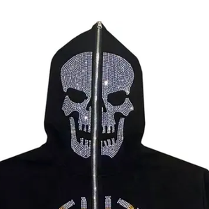 Sudaderas con Pedrería para Hombre, Precio al por Mayor, Diseño Personalizado de Alta Demanda, Cómodas y a la Moda - Product Image 2