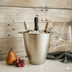 Natural <b>White</b> Marble Wine Chiller ice <b>Bucket</b> Luxury Insulated Stone Ice <b>Bucket</b> Handcrafted Champagne Cooler for Home Bar Party - Product Image 6