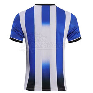 Maillot de football personnalisé avec numéros, noms et logos imprimés, fabriqué en tissu polyester de haute qualité pour une performance optimale - Product Image 2