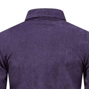 เสื้อเชิ้ตชายลายสก็อต ผ้าฝ้ายแฟลนเนล สไตล์ลำลอง สำหรับฤดูใบไม้ผลิและฤดูร้อน - Product Image 6