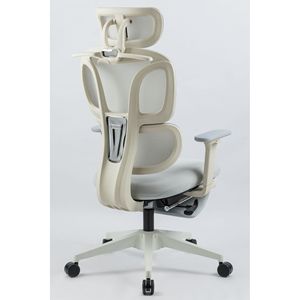 Sedia da Ufficio Ergonomica con Schienale Alto, Supporto Lombare Dinamico, Poggiatesta 2D, Braccioli 2D e Poggiapiedi - Product Image 2