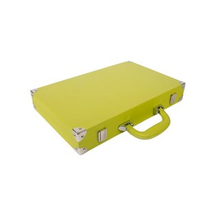 Premium Quality PU Leather Designs Chess Box <b>Backgammon</b> Board Game <b>Sets</b> Lockable Clasps Leather <b>Backgammon</b> in Case - Product Image 3