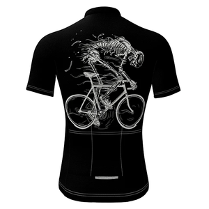 เสื้อเจอร์ซีย์สำหรับฝึกซ้อมปั่นจักรยานผู้ชาย แขนสั้น น้ำหนักเบา ระบายอากาศได้ดี ชุดกีฬาประสิทธิภาพสูง แห้งเร็ว เสื้อปั่นจักรยาน - Product Image 2