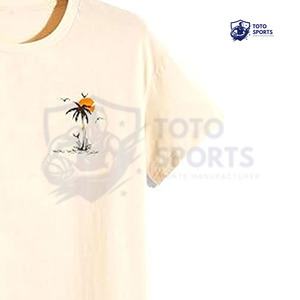 Camiseta de Hombre con Cuello Redondo, Ligera, Cómoda, Precio Razonable, Transpirable, de Alta Calidad, Nuevo Estilo, Logotipo Personalizado, Tela Suave, Estampada - Product Image 3