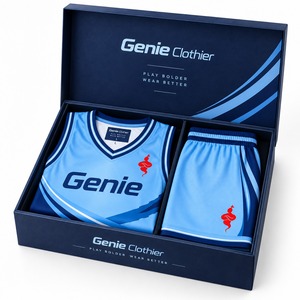 Vêtements de sport athlétiques à séchage rapide pour l'entraînement en équipe, uniformes de basket-ball professionnels, ensemble maillot et short personnalisés, respirant - Product Image 6