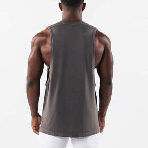 Camiseta sin mangas de alta calidad OEM, transpirable, para gimnasio, para hombre. - Product Image 2