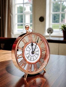 Premium Steel Promotional Table <b>Clock</b> for Corporate Gifting Office <b>Desk</b> Decor - Product Image 3