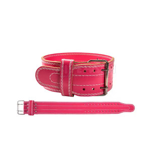 Cinturón de Levantamiento de Pesas Ajustable de Cuero con Doble Hebilla para Entrenamiento de Fuerza y Fitness en el Gimnasio 2026 - Product Image 6