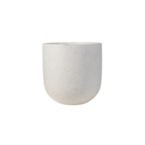 Ensemble de 3 pots de fleurs au design moderne (tailles A, B, C) avec finition lisse pour jardins extérieurs - Product Image 6