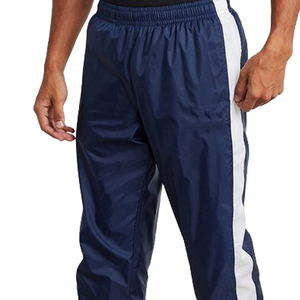 Conjunto deportivo reflectante de nailon con cremallera, resistente al viento, para correr en verano, chaqueta con cremallera y pantalones. - Product Image 3