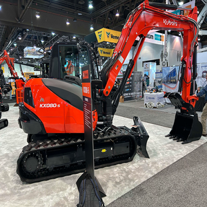 Potente Miniexcavadora Kubota KX080 3S con Diseño Eficiente para Ahorro de Combustible, Ideal para Demolición, Trabajos de Servicios Públicos y Preparación de Terrenos Pesados - Product Image 1