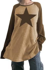 Camiseta de Manga Larga para Mujer, Estilo Y2K, Informal, con Estampado de Logotipo, Anti-Pilling, de Mezclilla, Chifón y Tejido de Punto, para Invierno - Product Image 3