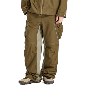 <b>Men</b> Hooded Tracksuit Set Long Sleeve Top <b>Jogger</b> Pants 2 Piece Casual Sportswear Waterproof Autumn Wear Solid Color <b>Polyester</b> - Product Image 2