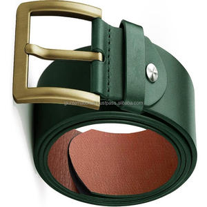 Cinturón informal de cuero de vaca original de alta calidad para hombres y mujeres Cinturones y accesorios de cuero puro hechos a mano al mejor precio - Product Image 4