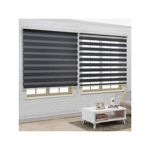 Korean Antibacterial Zebra Blinds Fabric Supplier High Quality 100% Polyester Heavyweight Bio Cleanshade Roller Shade <b>Window</b> - Product Image 1