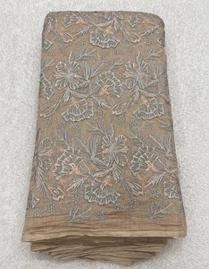 Tela de bordado malté, tela personalizada, tela elegante, tela para prendas de vestir, tela para caftán, abaya, vestido, proveedor mayorista de exportación, suministro global. - Product Image 6