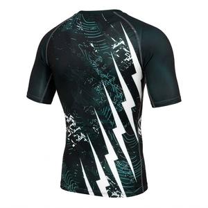 Haut de sport à manches longues pour homme, personnalisé par sublimation, pour entraînement BJJ MMA - Product Image 2