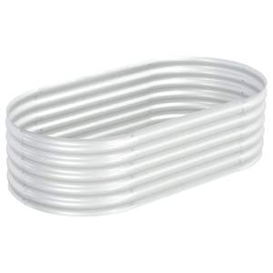 Fournitures de jardin surélevées en acier galvanisé argenté 63 "x 31.5" x 17.3" - Product Image 1