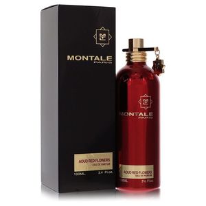 Eau De Parfum Spray per Donne 3.3 oz Aoud Fiori Rossi Fragranza Raffinata con Note Floreali - Product Image 1