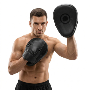 DAWNFROCE FIGHT GEARS : Protège-mains et coussinets d'entraînement pour la boxe et le kickboxing – Matériau PU durable et écologique – Conception de logo personnalisée - Product Image 3