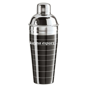 Juego de Coctelera de Metal Negro Mate de Alta Calidad, Capacidad de 500 ml, Ecológico, Accesorios Modernos para Barra de Club - Product Image 4