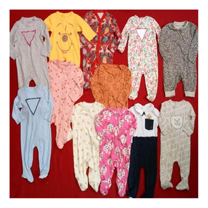 Ropa de marca Stock Original Overruns Leftover Baby Wears 0-24M Baby Playsuits Frogsuits Baby Sleepsuits Jumper Stock lot - Product Image 1