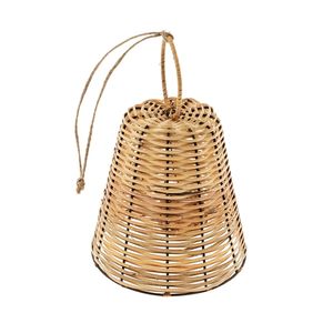 Traditional Rattan <b>Cow</b> <b>Bell</b> Handmade Hanging Ornament For Country Style Home Garden And Event Decoration - Product Image 4
