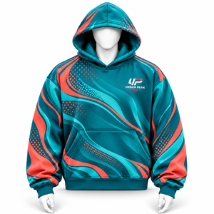 Sudadera con capucha para hombre de la mejor calidad, con ilustraciones coloridas, impresión detallada y un atractivo informal contemporáneo. - Product Image 1