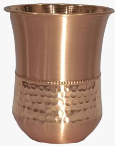 Premium Dining Copper Glass Tumbler Manufacturer Ayurvedic Drinking Water Cup Bulk Export Metal <b>Drinkware</b> India - Product Image 6