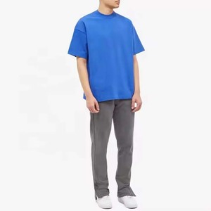 ผู้ผลิตเสื้อ OEM แบบกำหนดเอง ผ้าฝ้าย 100% คอปกสองสี เสื้อยืดแขนสั้นผู้ชาย คอกลม สวมใส่สบาย ระบายอากาศได้ดี แห้งเร็ว ทรงปกติ - Product Image 3