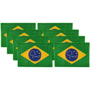 Parche de Bandera Personalizado, Bordado de Banderas de Países, Parche Termoadhesivo para Ropa, Parches Bordados con Gancho y Bucle - Product Image 1