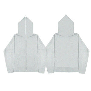 Outdoor Hiking Fleece <b>Hoodie</b> for Men and Women Y2K Street Style <b>Zip</b>-Up with <b>Pockets</b> - Product Image 4