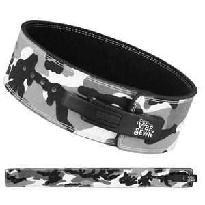 VIBE SEWN Camouflage Weightlifting <b>Belt</b> Adjustable Breathable Waist Support for Strength Training Gym <b>Lifters</b> Unisex - Product Image 1