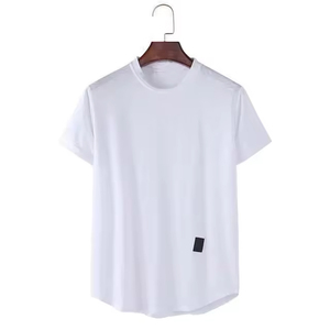 เสื้อยืดโอเวอร์ไซส์ทรงบ็อกซี่ ผ้าคอตตอนหนา 240gsm พิมพ์ลาย DTG แบบสั่งทำพิเศษ ทรงหลวมไหล่ตก  แบบครอป สำหรับผู้ชาย - Product Image 4