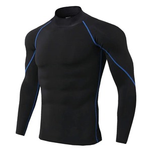 Nouveau T-shirt de sport à manches longues, coupe ajustée, respirant, effet délavé, séchage rapide, qualité supérieure, design décontracté personnalisable, protection anti-UV - Product Image 3
