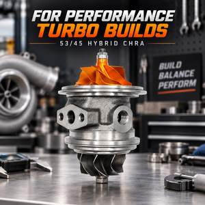 RY TURBO 53/45 Cartouche CHRA de turbocompresseur hybride à roulement à billes GMN, neuve, garantie 1 an pour la réfection de turbos - Product Image 1