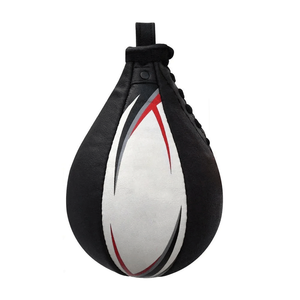 Ballon de boxe double extrémité en cuir avec logo personnalisé, prix de gros - Product Image 6