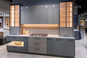 Precio de Fábrica, Último Modelo de Muebles de Cocina Modernos Completos en MDF Blanco con Características de Fácil Limpieza e Instalación - Product Image 3