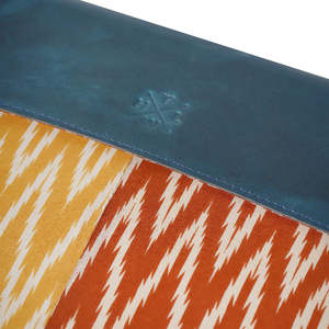 Sac bandoulière en cuir véritable à rabat motifé, sacoche pour ordinateur portable, grande capacité, léger, pour les voyages et l'usage quotidien - Product Image 6