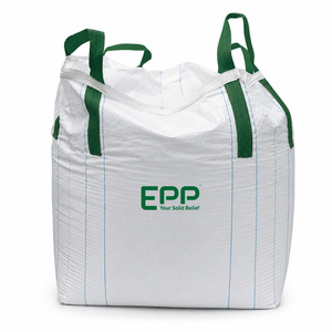 Muestras gratis Mejor Precio Calidad Fábrica PP Tejido 1000kg Bolsas Jumbo de plástico Seguridad a granel FIBC Constructores Deflector para uso de alimentación de harina - Product Image 1