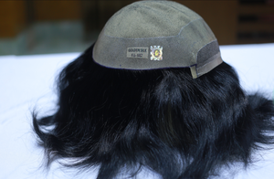 Cierre frontal de encaje de seda con cabello virgen indio Remy, 6 pulgadas de largo, 38 mm, 100% de densidad, diseño de base derecha/izquierda, tupé gratis - Product Image 6
