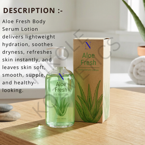 Sérum Corporel Hydratant et Nourrissant à l'Aloe Vera pour Marque Blanche – Adoucissant, Léger et à Absorption Rapide pour Usage Quotidien - Product Image 5